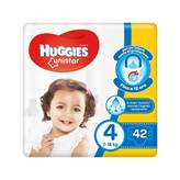 Pannolini Taglia 4 Huggies Unistar 42 Pezzi