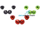 Bussole corona Carbon-ti Kit X-Fix MTB per SRAM XX1 nere, rosse, blu, gold, verde acido