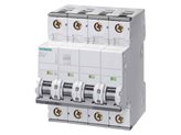 Interruttore Magnetotermico Siemens 4P 63A 15kA Tipo C 4 Moduli