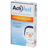 Actifed 12 compresse 2,5mg+60mg