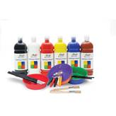 Tempera borgione - set completo ml 1000 pronto all'uso