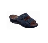 Scholl Weekend Ciabatta Donna Nubuck Colore Blue Navy Misura 40