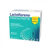 Lactoflorene PANCIA PIATTA - Integratore a base di fermenti lattici vivi - 10 buste