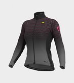 Maglia invernale donna ALE' PR-S BULLET nero-rosa fluo 2022 - Taglia : M