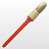 Pennello professionale manico rosso abs per applicazione pasta di montaggio