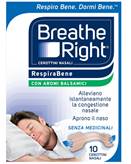 Breathe Right Cerotti Nasali Balsamici 10 Pezzi