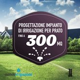 Progettazione impianto irrigazione Prato - Fino a 300mq