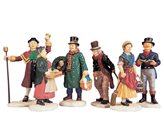 Lemax village people figurines,set/6