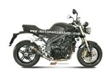 TERMINALE DI SCARICO MIVV TONDO LINEA GP IN CARBONIO PER TRIUMPH SPEED TRIPLE 2007/2010, OMOLOGATO