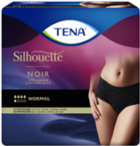 TENA - Silhouette - Normal Noir Vita Bassa - Mutandine assorbenti femminili - Taglia : M