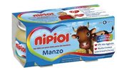 NIPIOL OMOGENEIZZATO MANZO 120GX2VASETTI