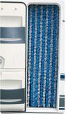 Cortina Chenilla para Puerta Camper 56/200 Gris Azul Arisol Camping Home