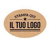 Etichette Ovali Personalizzate-3x2-etichetta-trasparente-Oro