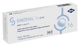 SIRINGA INTRA-ARTICOLARE SINOVIAL 16 ACIDO IALURONICO 0,8% 16 MG/2 ML 1 FS + AGO GAUGE 21 1 PEZZO