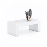 Tavolino Evolution 90x40, Bianco Frassino