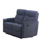 DIVANO 2P MIA C/RECLINER GRIGIO ANTRACITE