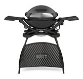 WEBER 55020853 Q 2400 ELECTRIC GRILL  DARK GRAY + STAND + HEAT