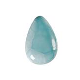 Cabochon a forma di goccia di Larimar