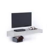 Evolution Extra Large TV Shelf 120x40, Concrete Grey