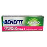 Benefit Dentifricio FLUORO 2x75ml