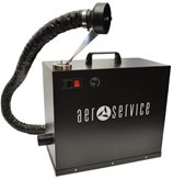 Portable welding fume extractor AER 201 - 99% with speed control