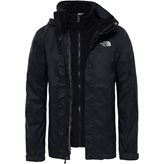 The North Face Giacca Uomo Evolve Ii Triclimate Nf00Cg55Jk31 Nero - NERO, L