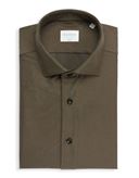 Camicia in micro flanella tecnica Active Twill