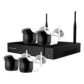 KIT de Surveillance vidéo Comelit WI-FI NVR 4 canaux et 4 balle WIKIT004S02NA