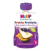 Hipp Bio Frutta Frullata Pera Prugra E Ribes Nero 90g