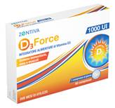 D3 Force 1000 UI Zentiva 60 Compresse