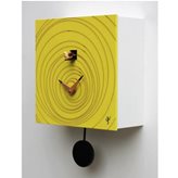 Pirondini Orologio con Cuc da parete Vortice 24,5x11xh24,5 cm cassa in MDF laccato, e decoro spirale