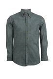 Camicia uomo in flanella a quadretti - L / Verde