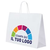 Shopper Carta Orizzontale Personalizzata a Colori 1 lato-32x13x28-busta-bianco-stampa-cmyk