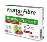 ORTIS FRUTTA & FIBRE FORTE TRANSITO INTESTINALE 24 COMPRESSE