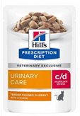 Hill's  Gatto Prescription Diet C/D Urinary Stress Pollo Busta 85 gr