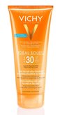 Ideal Soleil Gel Latte Ultra Fondente Pelle Bagnata SPF 30 Protezione Solare Alta 200 ml