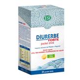 Esi Diurerbe Forte Pocket Drink Limone 24 Bustine da 20 ml - Integratore Drenante