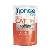 Monge grill kitten bocconcini in jelly salmone 85gr