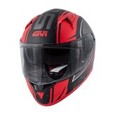 GIVI H50.6 Blades - Matt Black/Red - Taglia Casco : XL/61-62