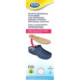 Scholl Soletta Antistatica Di Ricambio Con Tecnologia Memory Cushion Per Scholl Clog Evo Misura 39-40