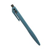 Penna rilevabile RETRATTILE con clip - corpo blu, inchiostro nero