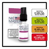 Nic Master Base Neutra 10ml 50/50 Nicotina - SCEGLI LA NICOTINA : 20mg- ml : 10ml