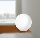 I-LAMPD/L20 BCO - Lume Vetro Bianco Globo Moderno Lampada da Tavolo Interni E27