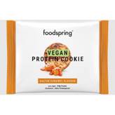 FoodSpring Vegan Protein Cookie Caramello Salato 50g