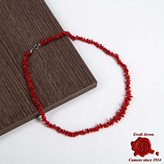 Collana Cupolino in Corallo Rosso Italiano