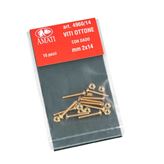 Brass screws mm.2x14