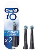 Oral-B iO Testine di Ricambio Ultimate Clean Black 2 pezzi