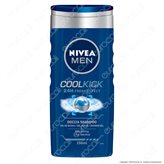 Nivea Men Gel Doccia Shampoo Fresh Kick Rinfrescante al Mentolo - Flacone da 250 ml