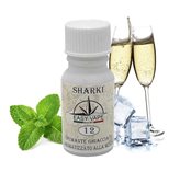 Sharki N.12 Easy Vape Aroma Concentrato 10ml Prosecco Menta Ghiaccio