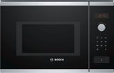 Bosch BFL553MS0 - Forno a Microonde da Incasso, 25 Litri, 60 cm, Inox